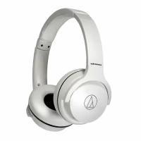 Беспроводные наушники Audio Technica ATH-S220BTBK Bluetooth, белый