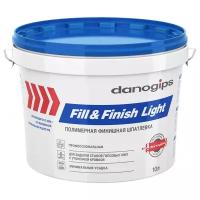 DANOGIPS / даногипс шпатлевка готовая облегченная Fill&Finish Light 10л