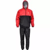 Костюм-сауна RDX X6 Hooded Sauna Sweat Suit Black/Red (S)