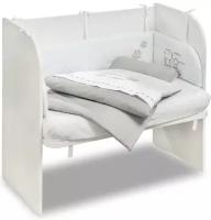Приставная кроватка Cilek Baby Cotton белый