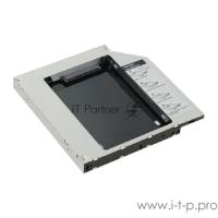 Сменный бокс для 2.5"" Hdd/ssd AgeStar, Ssmr2s, Sata-sata, 9.5 мм, металл-пластик, черный 17306