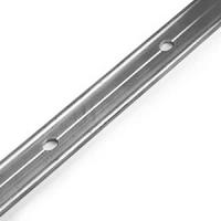 Планка прижимная алюминиевая РОКС 2000х25х2,5 мм. (2 м),Рокс