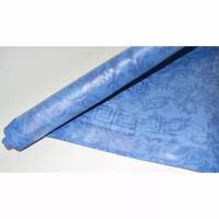 Скатерть одноразовая Vitto Prestige бумажная с полимерным покрытием в рулоне 120 см x 7 м синяя