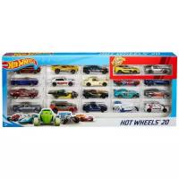 Базовый набор из 20 машинок Hot Wheels