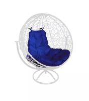 Кресло вращающееся Milagro white/blue