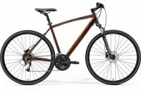 Городской велосипед Merida Crossway 40 (2021) бронзовый 55см
