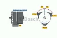 BOSCH 0986033510 Генератор 28V 28A