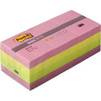 Стикеры Post-it Basic 653R-BN,38х51,неон.радуга., набор 12 бл. по 10, 1 шт