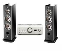 C напольной акустикой Focal Denon PMA-2500NE + Focal Aria 948 black