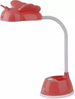 Настольный светильник ЭРА NLED-434-6W-R Red