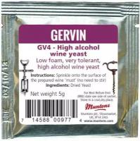 Винные дрожжи Gervin GV4 High Alcohol Wine, 5 г