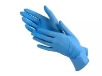 Перчатки смотровые Mercator-Medical Nitrylex XL, голубые