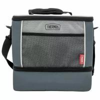 Thermos Сумка-термос E5 12 Can Cooler Dual Lunch Box, серый, 9,5 л