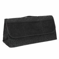 Органайзер в багажник ковролиновый, черный 50х25х15 см