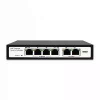 PoE-Коммутатор SVB-404PC- свитч 4 порта с 2 Uplink