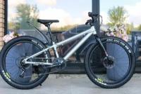 Велосипед фэтбайк Fatbike Timetry TT104/7s 24" алюминиевая рама Полуфэтбайк Детский Подростковый Спортивный Унисекс, серебристый