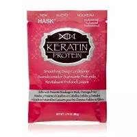 Hask Кондиционер для придания гладкости волосам с протеином Кератина Keratin Protein Smoothing Deep Conditioner 50 мл 1 шт