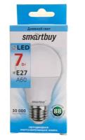 Светодиодная LED лампа Smartbuy SBL-A60-07W-40K-E27 дневной свет