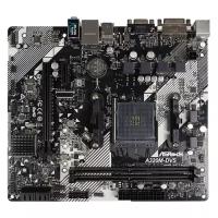 Материнская плата ASROCK A320M-DVS R4.0, SocketAM4, AMD A320, mATX, Ret