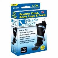 Гольфы компрессионные Miracle socks, S-M