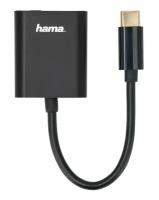 Хаб-разветвитель USB 2.0 Hama 00135748 1порт. черный