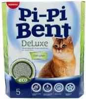 Pi-Pi-Bent Pi-Pi Bent DeLuxe Fresh Grass комкующийся наполнитель (5 л)