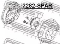 FEBEST Ступица задняя KIA SPECTRA 2004-2009 FEBEST 2282-SPAR