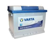 Аккумулятор VARTA D43 60Ah/540 прямая 242х175х190