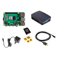 Raspberry Pi 4 Model B Official Starter Kit Black - Комплект с Raspberry Pi 4 Model B