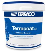 Декоративная Штукатурка Шуба Силикон Terraco Terracoat Sil 25кг Фасадная / Террако Терракоат Силикон