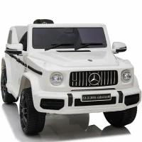 Детский электромобиль Mercedes-AMG G63 (O777OO) белый (RiverToys)