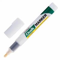 MUNHWA Маркер меловой MUNHWA "Chalk Marker", 3 мм, белый, сухостираемый, для гладких поверхностей, CM-05 (8 штук)