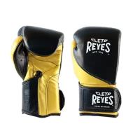 Боксерские перчатки Cleto Reyes High Precision E700 Black/Gold (14 унций)