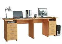 Письменный стол Тандем-3 ШxГxВ 2084*600*750 Мегамебель