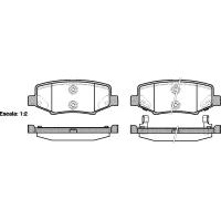 REMSA 1264.02 (1264_02 / 68003776AA / 68003776AA) колодки дисковые з.\ Jeep (Джип) Wrangler (Вранглер) 2.8crdi / 3.8 v6