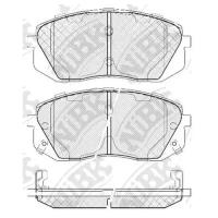 К-т торм. колодок Fr HY ix35, KIA Carens, Sportage NiBK PN0052