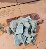 Хакасия Жадеит колотый камни для бани и сауны (размер 4-9 см) упаковка 5 кг
