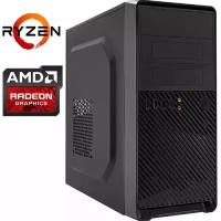 Компьютер PRO-1346156 AMD Ryzen 5 5600X 3700МГц, AMD B550, 16Гб DDR4 3200МГц, AMD Radeon RX 6600 XT 8Гб, SSD 120Гб, HDD 2Тб, 600Вт, Mini-Tower