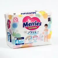 Трусики-подгузники для детей Merries, размер L - 9-14 кг, 27 шт