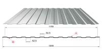 Профнастил оцинкованный С-8 0,4x1150x2500