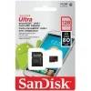 SanDisk micro-sd 128Gb (адаптер) /класс 10/ Карта памяти