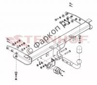 Steinhof Фаркоп Steinhof для Jeep Grand Cherokee 2011-