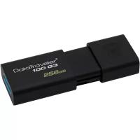 USB Flash накопитель Kingston 256Gb Kingston DataTraveler 100 G3 Black (DT100G3/256GB)