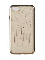 Чехол-накладка DEVIA Crystal Meteor Swarovski для Apple iPhone 7 plus/8 plus, золотой