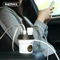 Разветвитель для прикуривателя автомобиля Remax CR-2XP с индикаторами и кнопками включения