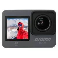 Экшн-камера Digma DiCam 870, серая