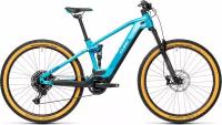 Велосипед Cube Stereo Hybrid 120 Pro 500 29 (2021) 20" L голубой