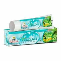 Травяная зубная паста с мятой herbal tooth paste m Baps Amrut (Бапс Амрут)