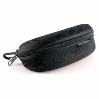 Flying Fisherman, Чехол для очков полужёсткий 7607 Sunglass Case / Zipper Shell, Black