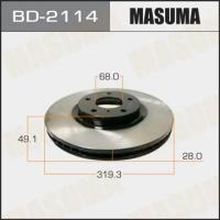 Диск тормозной Masuma front murano/ z50 Masuma BD2114